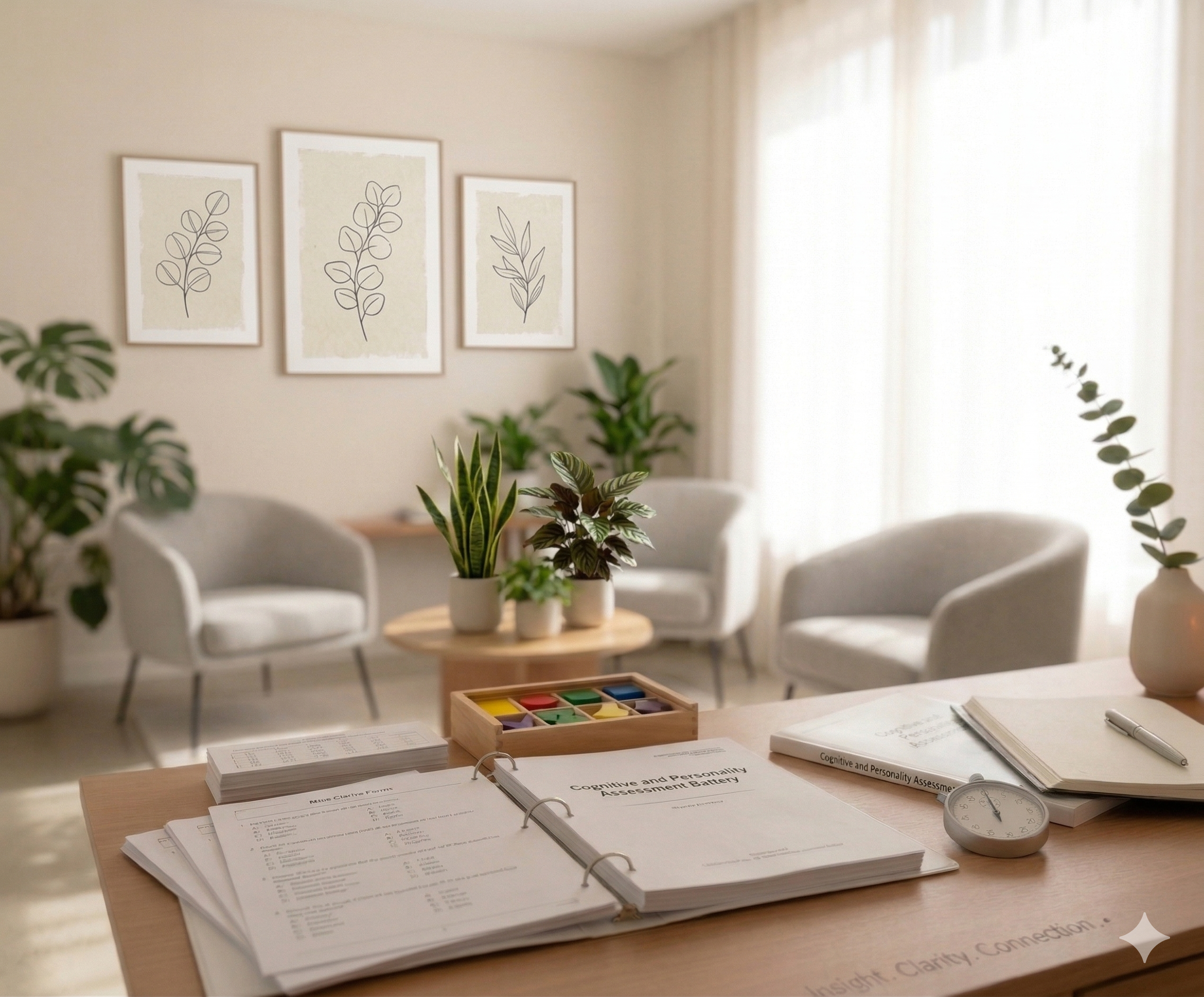 who-we-are A woman in a cardboard box showing signs of anxiety or claustrophobia.