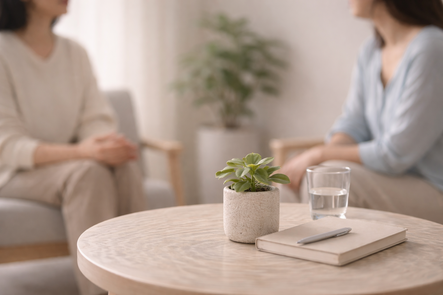 services-01 A man in a plaid shirt exhibits claustrophobia while inside a small cabinet, evoking emotions of anxiety and fear.